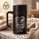 Termohrnek S Uchem 400 Ml Pro Snoubenku Dárek Ke Dni Dívek Pro Ženu: Navždy S Tebou