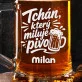 Půllitr Na Pivo Pro Tchána Dárek Ke Dni Otců Pro Muže: Tchánův Pivní Humor