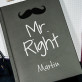 Mr Right - Zápisník A5 s potiskem