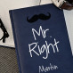 Mr Right - Zápisník A5 s potiskem