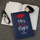 Mrs Always Right - Zápisník A5 s potiskem