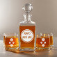 Must Have - Skleněná karafa na whisky + sklenice