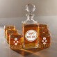 Must Have - Skleněná karafa na whisky + sklenice