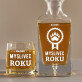 Myslivec roku - Skleněná karafa na whisky + sklenice