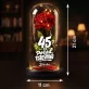 Věčná Růže Pod Skleněnou Kopulí Pro 45Letou Ženu Dárek K 45 Narozeninám Pro Ženu: 45 A Pořád Rozesmívá Věčná Růže Pod Skleněnou Kopulí Pro 45Letou Ženu Dárek K 45 Narozeninám Pro Ženu: 45 A Pořád Rozesmívá