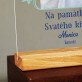 Na památku Svatého křtu - Tisk na akrylovém skle se stojanem