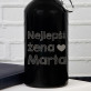 Nejlepší žena - Láhev na vodu 0,4l s karabinou
