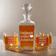Nejlepší whisky - Skleněná karafa na whisky + sklenice