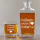 Nejlepší whisky - Skleněná karafa na whisky + sklenice