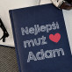 Nejlepší muž - Zápisník A5 s potiskem