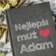 Nejlepší muž - Zápisník A5 s potiskem