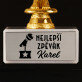 nejlepší zpěvák - Soška