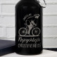Nejrychlejší cyklista ve městě - Láhev na vodu 0,4l s karabinou