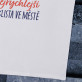 Nejrychlejší cyklista ve městě - Tričko pánské s potiskem
