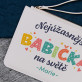 Nejúžasnější babička - Kosmetická taška