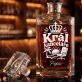 Personalizovaná Karafa Na Whisky Pro Šéfa Dárek Pro Muže: Král Kanceláře Personalizovaná Karafa Na Whisky Pro Šéfa Dárek Pro Muže: Král Kanceláře