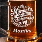 Půllitr Na Pivo Pro Maminku Dárek Ke Dni Matek Pro Ženu: Humorní Pivní Etiketa Půllitr Na Pivo Pro Maminku Dárek Ke Dni Matek Pro Ženu: Humorní Pivní Etiketa