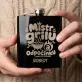 Placatka S Gravírováním Ke Dni Otců Dárek Pro Tatínka Muže: Mistr Grilu A Odpočinku