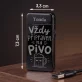 Personalizovaný Plazmový Zapalovač K Mikuláši Dárek Pro Muže: Vždy Připraven Na Pivo Personalizovaný Plazmový Zapalovač K Mikuláši Dárek Pro Muže: Vždy Připraven Na Pivo