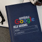 Nepotřebuji Google - Zápisník A5 s potiskem
