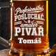 Půllitr Na Pivo Pro Psychologa Dárek Pro Muže: Psychologie V Retro Stylu
