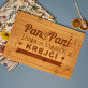 Pan & Paní - Prkénko s gravírováním