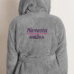 Nevěsta - Fleecový župan s kapucí