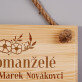 Mladomanželé - Tabulka na dveře