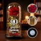 Věčná Růže Pod Skleněnou Kopulí Pro 90Letou Ženu Dárek K 90 Narozeninám Pro Ženu: 90 Let S Grácií A Humorem