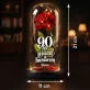 Věčná Růže Pod Skleněnou Kopulí Pro 90Letou Ženu Dárek K 90 Narozeninám Pro Ženu: 90 Let S Grácií A Humorem