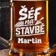 Půllitr Na Pivo Pro Stavebníka Dárek Pro Muže: Stavební Hrdina Půllitr Na Pivo Pro Stavebníka Dárek Pro Muže: Stavební Hrdina