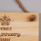 Pokoj malé princezny - Tabulka na dveře