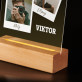 Polaroids - Tisk na akrylovém skle stojan LED