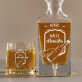 Nalij skleničku - Skleněná karafa na whisky + sklenice