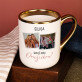 Žádost stát se družičkou - Keramický hrnek se zlatým okrajem