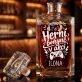 Personalizovaná Karafa Na Whisky Pro Gamerku Dárek Pro Ženu: Herní Bohyně V Akci