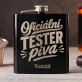 Placatka S Gravírováním Pro Muže Dárek Pro Muže: Oficiální Tester Piva