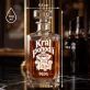 Personalizovaná Karafa Na Whisky Pro Chlapa Dárek Pro Muže: Král Pohodlí
