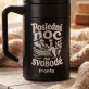 Termohrnek S Uchem 400 Ml Pro Ženicha Na Rozlučku Se Svobodou Dárek Pro Muže: Poslední Noc Na Svobodě Termohrnek S Uchem 400 Ml Pro Ženicha Na Rozlučku Se Svobodou Dárek Pro Muže: Poslední Noc Na Svobodě