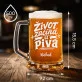 Půllitr Na Pivo K 18 Dárek Pro Muže: Pivní Pohoda Půllitr Na Pivo K 18 Dárek Pro Muže: Pivní Pohoda