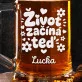 Půllitr Na Pivo K 50 Narozeninám Dárek Pro Ženu: Roztomilá Oslava Půllitr Na Pivo K 50 Narozeninám Dárek Pro Ženu: Roztomilá Oslava