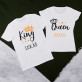 Queen, king - Sada triček pro páry