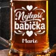 Půllitr Na Pivo Pro Babičku Dárek Ke Dni Babiček Pro Ženu: Babiččina Pohoda Půllitr Na Pivo Pro Babičku Dárek Ke Dni Babiček Pro Ženu: Babiččina Pohoda