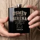 Placatka S Gravírováním Pro Policistku Dárek Pro Ženu: Úsměv Na Službě, Siréna V