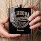 Placatka S Gravírováním Pro Staršího Pána Dárek Pro Muže: Klubová Legenda Placatka S Gravírováním Pro Staršího Pána Dárek Pro Muže: Klubová Legenda