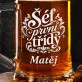Půllitr Na Pivo Pro Vedoucího Dárek Pro Muže: Královský Ornament Půllitr Na Pivo Pro Vedoucího Dárek Pro Muže: Královský Ornament