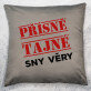 Přísně tajné sny - Polštář dekorační