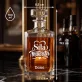 Personalizovaná Karafa Na Whisky Pro Novou Maminku Dárek Ke Dni Matek Pro Ženu: Síla Mateřství