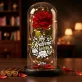 Věčná Růže Pod Skleněnou Kopulí Pro Floristku Dárek Pro Ženu: Královna Květin Věčná Růže Pod Skleněnou Kopulí Pro Floristku Dárek Pro Ženu: Královna Květin