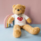Srdce + datum - Medvídek 90 cm